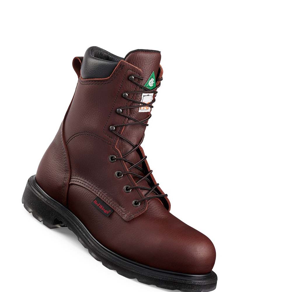 Red Wing SuperSole® 2.0 8-inch CSA Men\'s Safety Boots Burgundy | ZA 284GSO